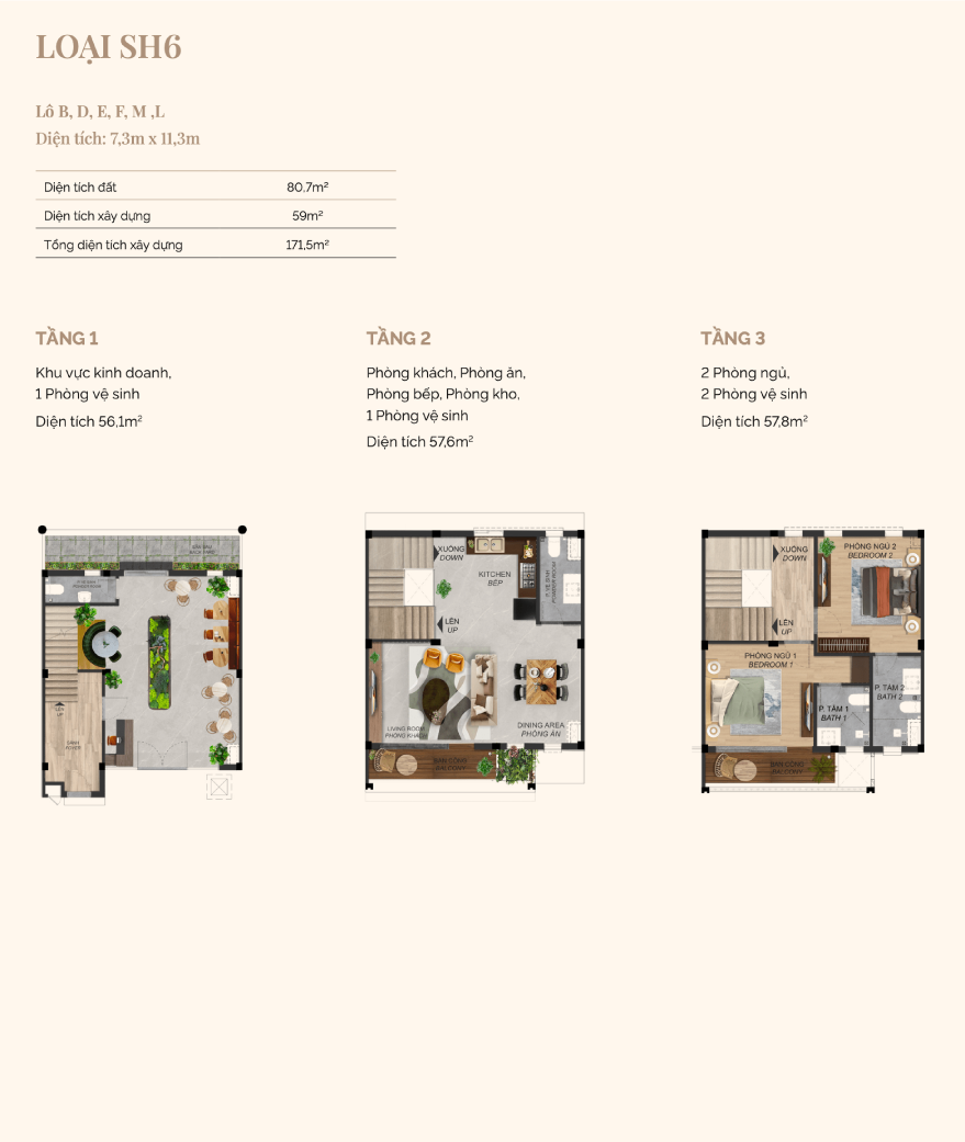 Nhà Phố Thượng Mại SpringVille - PHÚ -THỊNH