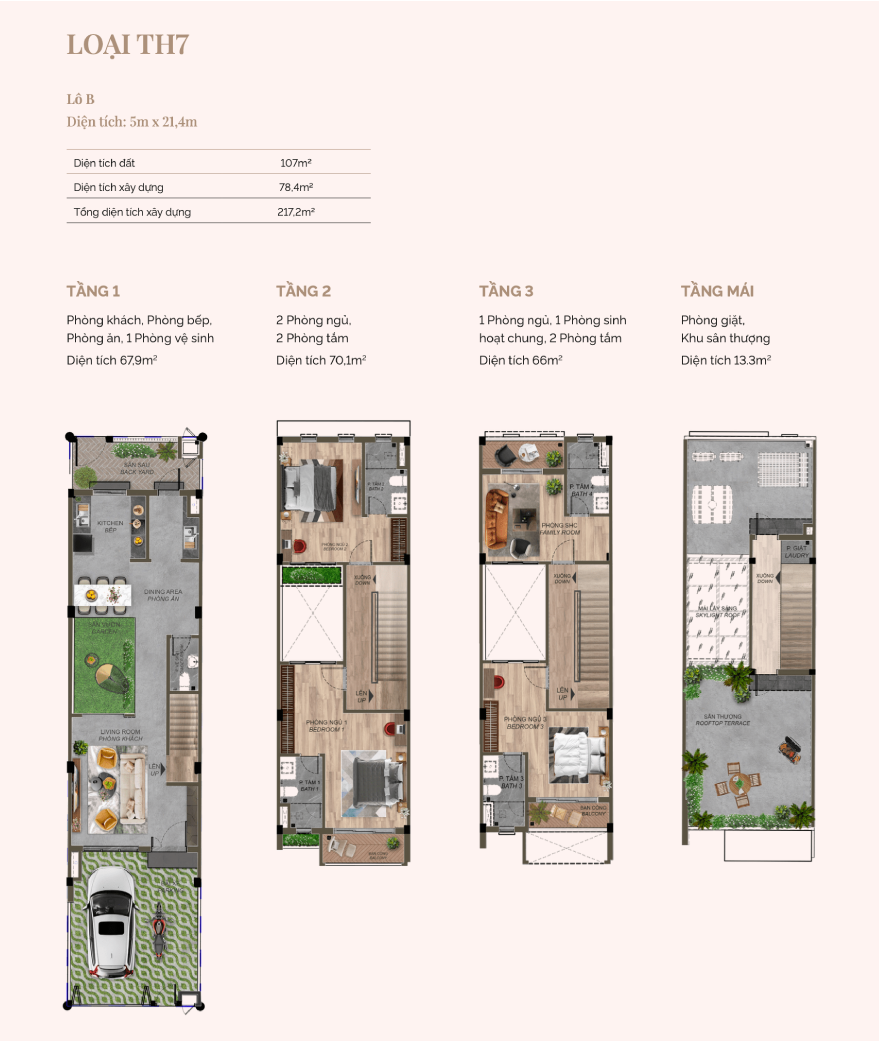 Nhà Phố Thời Thượng Springville - MÂY-NĂNG-GIO