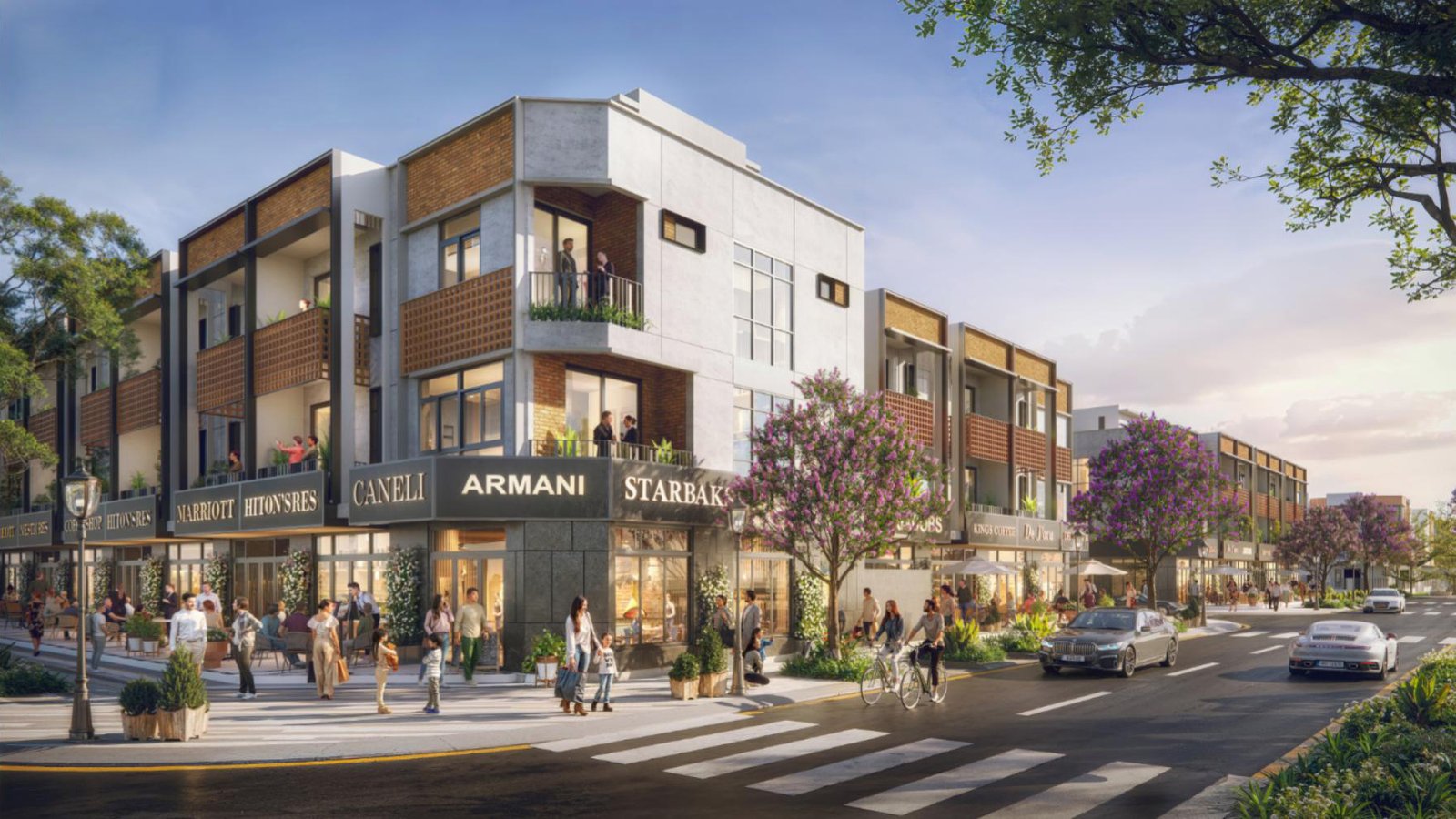 Layout shophouse Springville có gì nổi bật?